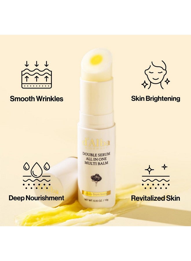 d'alba Piedmont d'alba Piedmont Italian White Truffle Double Serum All-in-one Multi Balm, Vegan Skincare with Vitamin C and Vegan Collagen, 3-in-1 Anti Wrinkle, Eye Treatment, Dark Spot Remover - Image 5