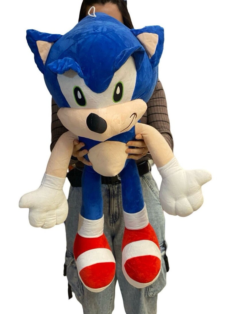 Sonic, Plush, Blue, 60 cm - Image 1
