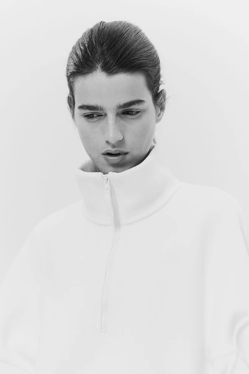 H&M Fleece sports jacket in in DryMove™