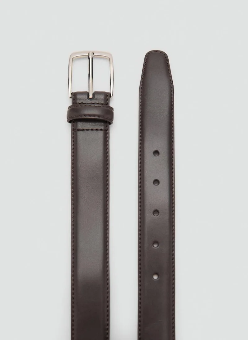 Mango Man Nappa Leather Belt