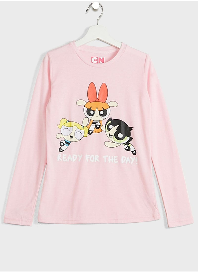 Kids Power Puff Pyjama Set - pzsku/ZA0F6B571C6F0AEF3688CZ/45/_/1721161101/add21557-1f7d-4e69-a89b-055de3608536