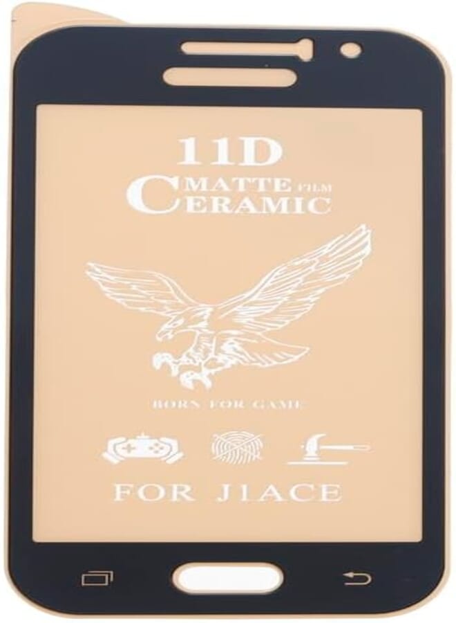 11D Ceramic Screen Protector For Samsung Galaxy J1 Ace, Clear & Black MO-SCEREEN-284