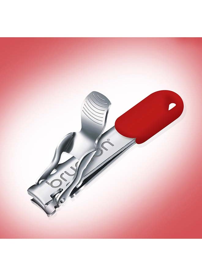 brunson - Nail Clipper Perfect for kids Stainless Steel Professional Grade Nail Cutter with a Gripped Handle Ideal to Manicures with long lasting sharpness for Easy Toenail Trimming BCNCM1 - Image 1