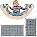 ROYALAY Premium Climbing Set Cushion Toddler Nap Mat Bed Floor Pillow Rocker Pillow for Toddlers Arch Climber 34 20 3 inch Gray - Image 3
