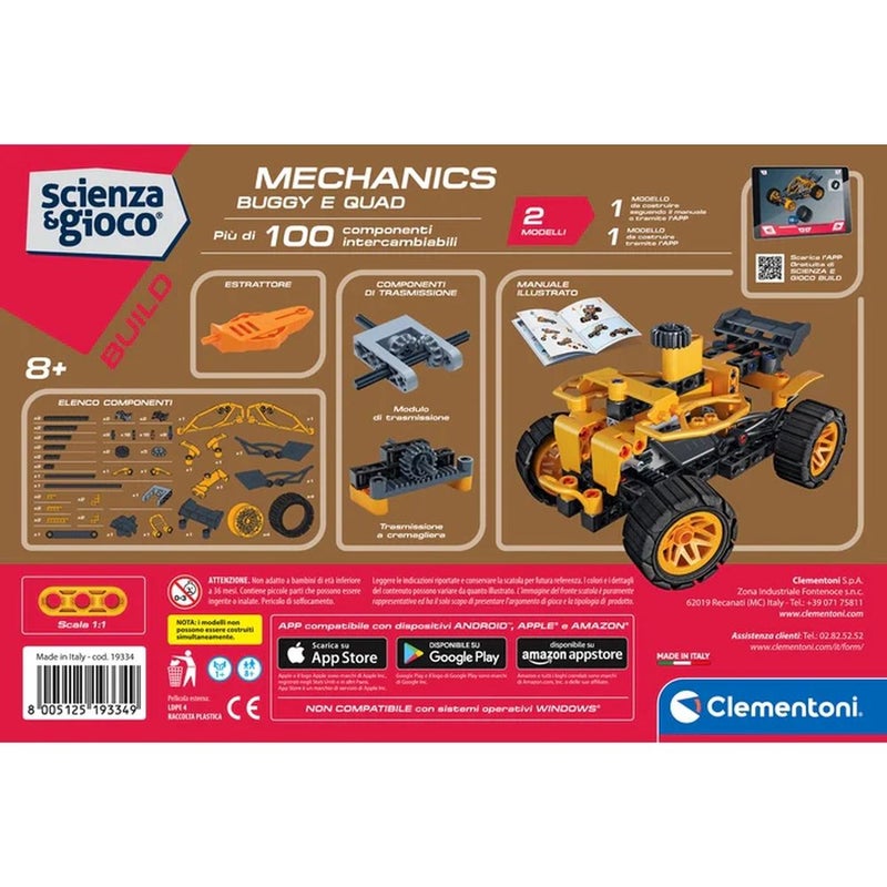 Clementoni - Science & Play Mechanics Buggy and Quad 2 Models - 19334 - Image 3