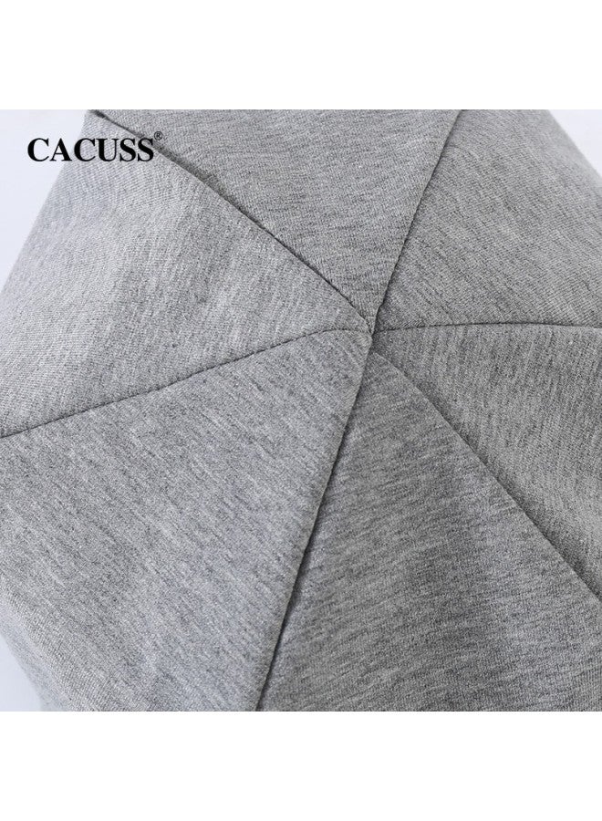 CACUSS Cacuss Hat For Men And Women, Autumn And Winter Thin Cotton Balaclava, Postpartum Maternity Hat, Warm Air Conditioning Hat, Black Medium  - Image 4