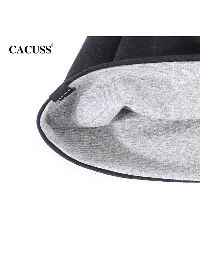 CACUSS Cacuss Hat For Men And Women, Autumn And Winter Thin Cotton Balaclava, Postpartum Maternity Hat, Warm Air Conditioning Hat, Black Medium  - Image 5