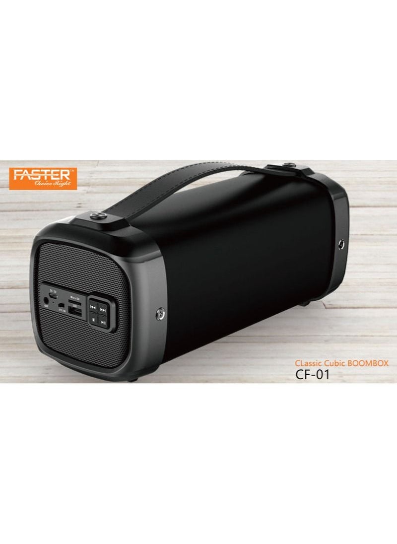 فاستر FASTER CF-01 مكبر صوت لاسلكي مكعب كلاسيكي  - Image 5