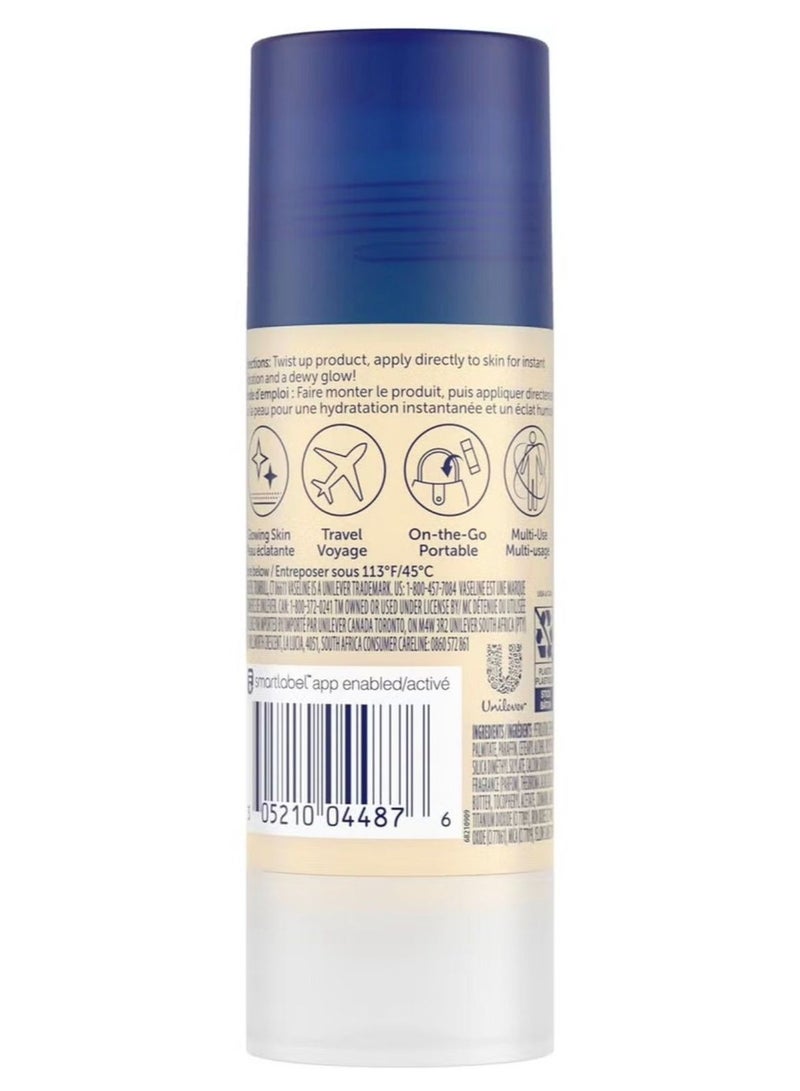 Vaseline Healing Jelly Cocoa Shimmer Jelly Stick – Moisturizing Body Glow, 40g - Image 2