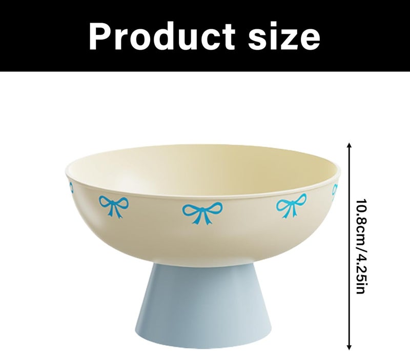 Fruit Nut Serving Bowl Kitchen Countertops Decors Sturdy User Friendly Materials Easy Design Stable Coffee Table Dessert Plate - Image 4