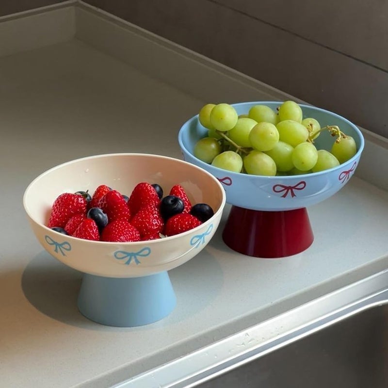 Fruit Nut Serving Bowl Kitchen Countertops Decors Sturdy User Friendly Materials Easy Design Stable Coffee Table Dessert Plate - Image 3