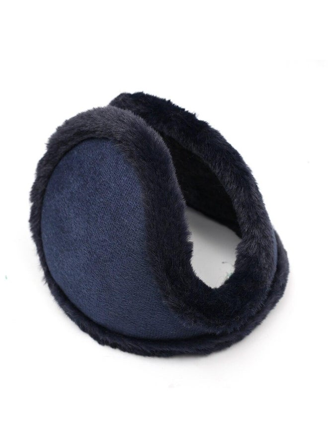 Unisex Warm Fur Earmuffs for Men Women Velvet Ear Muffs Winter Thicken Warmer Ear Cover Outdoor Cycling Ski Plush Ear Protector