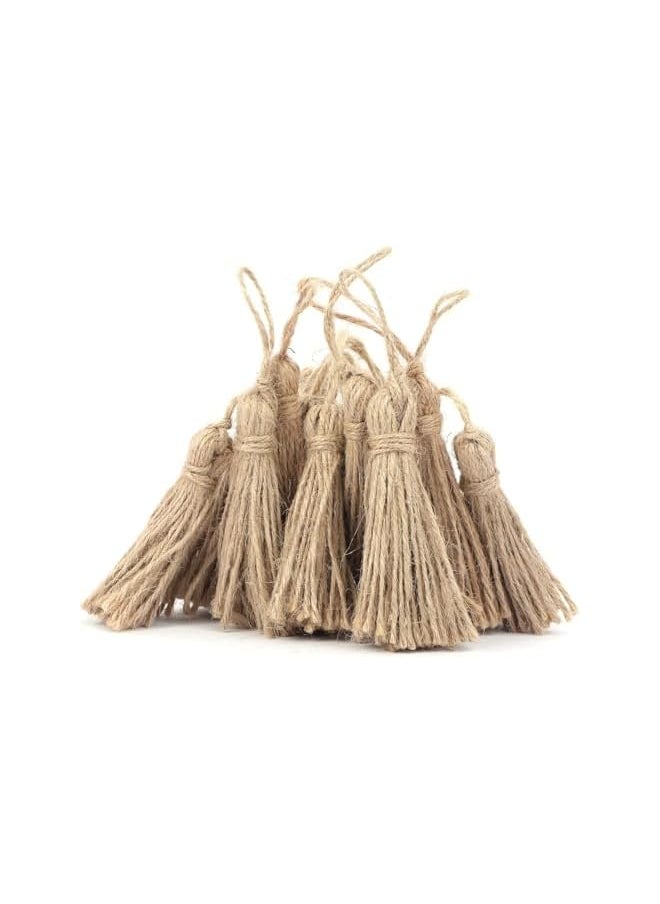 The Bros - Christmas Twine Natural Jute String Cotton Twine 2 Rolls for DIY Xmas Holiday Present Wrap Crafts Gardening Home Decor,656 Feet Totally - Image 1