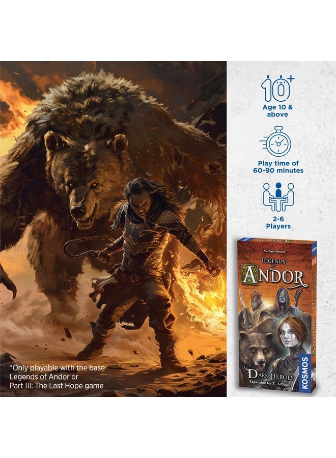 Thames & Kosmos Legends of Andor : Dark Heroes (Expansion Pack) - Image 3