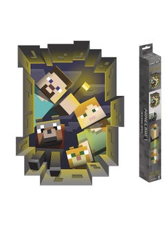 Trends International Roomscapes Minecraft Caved In 18'' X 24'' Wall Decal  - Image 1