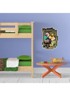 Trends International Roomscapes Minecraft Caved In 18'' X 24'' Wall Decal  - Image 2