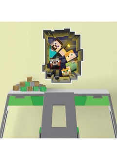 Trends International Roomscapes Minecraft Caved In 18'' X 24'' Wall Decal  - Image 3