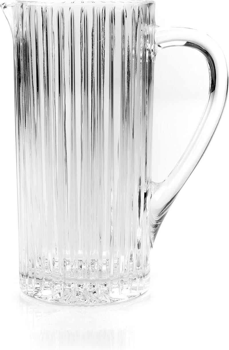 RCR 26280020006 Timeless Crystal Glass Water Juice Cocktail Jug, 1.2 Litre - Image 1