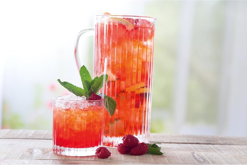 RCR 26280020006 Timeless Crystal Glass Water Juice Cocktail Jug, 1.2 Litre - Image 2