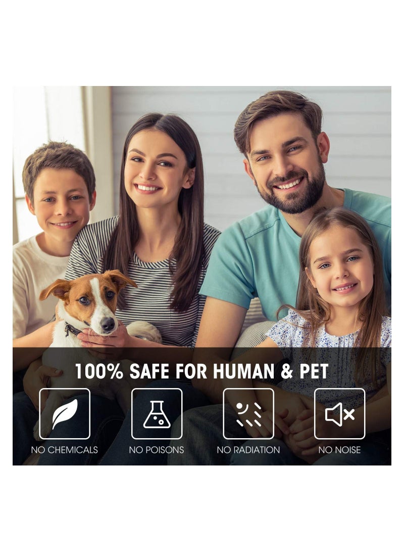 SYOSI Advanced Ultrasonic Rodent Repelling System, 2Pcs Superior Rodent Repeller, Electronic Ultrasonic Squirrel Repellent Plug in, Repel Rodents, Mice, Rats, Squirrels - Image 4