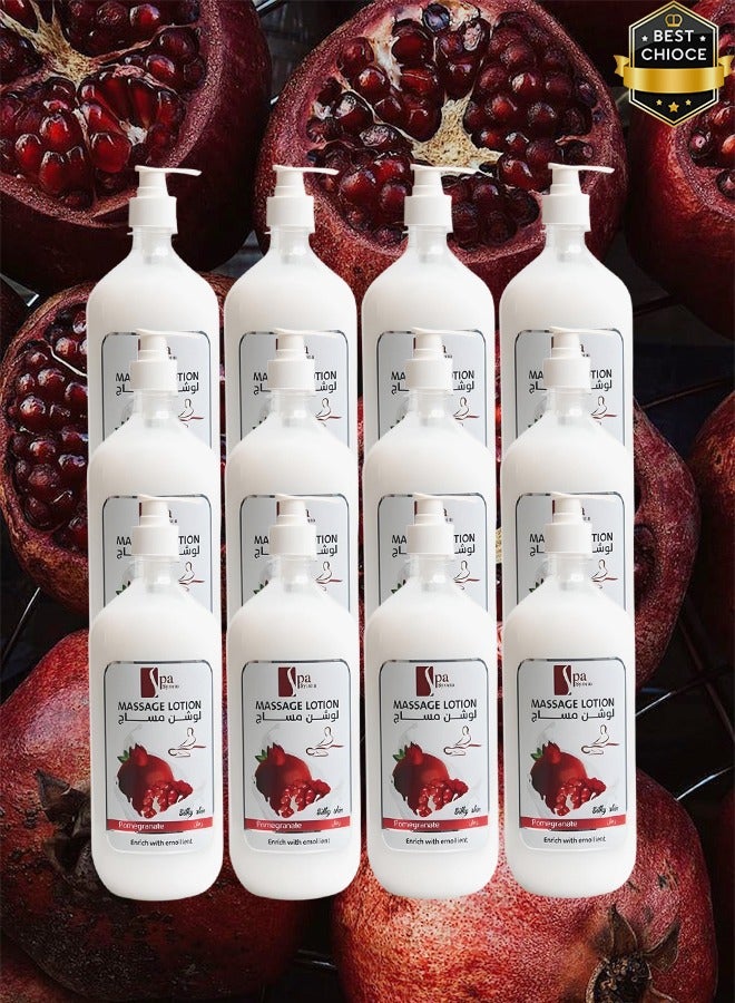 سبا سيستم 12 قطع لوشن تدليك بالرمان غني بالمطريات - Image 1