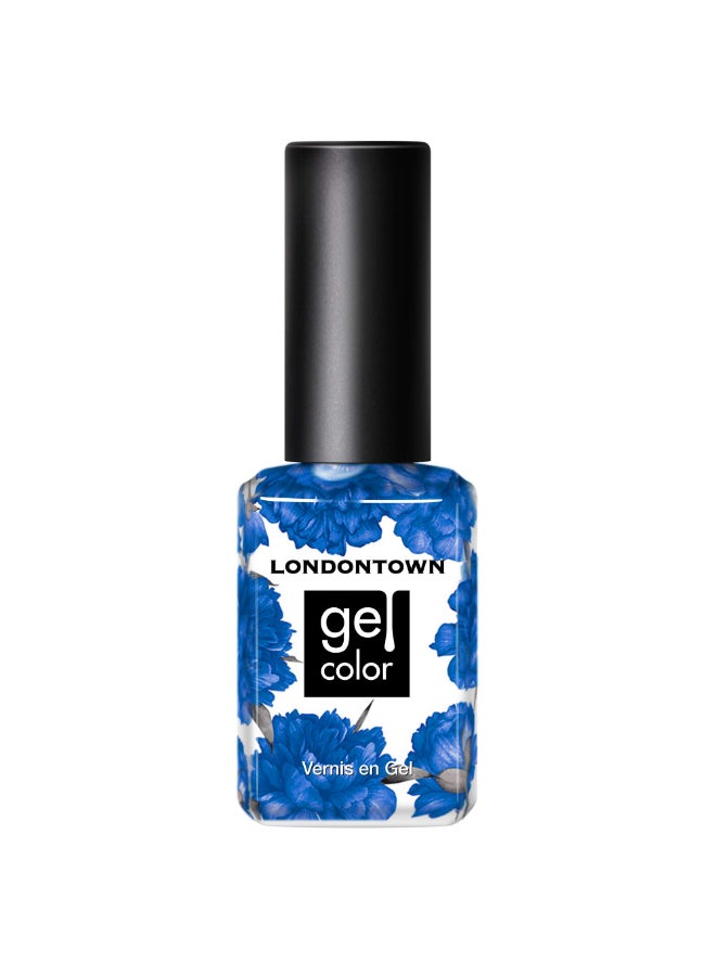 LONDONTOWN UVLED Gel Nail Polish Long Lasting Chip Resistant High Shine Color Glossy Azure Blue Poolside Dreams 12ml40fl oz - Image 2