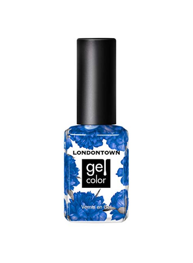 LONDONTOWN UVLED Gel Nail Polish Long Lasting Chip Resistant High Shine Color Glossy Azure Blue Poolside Dreams 12ml40fl oz - Image 1