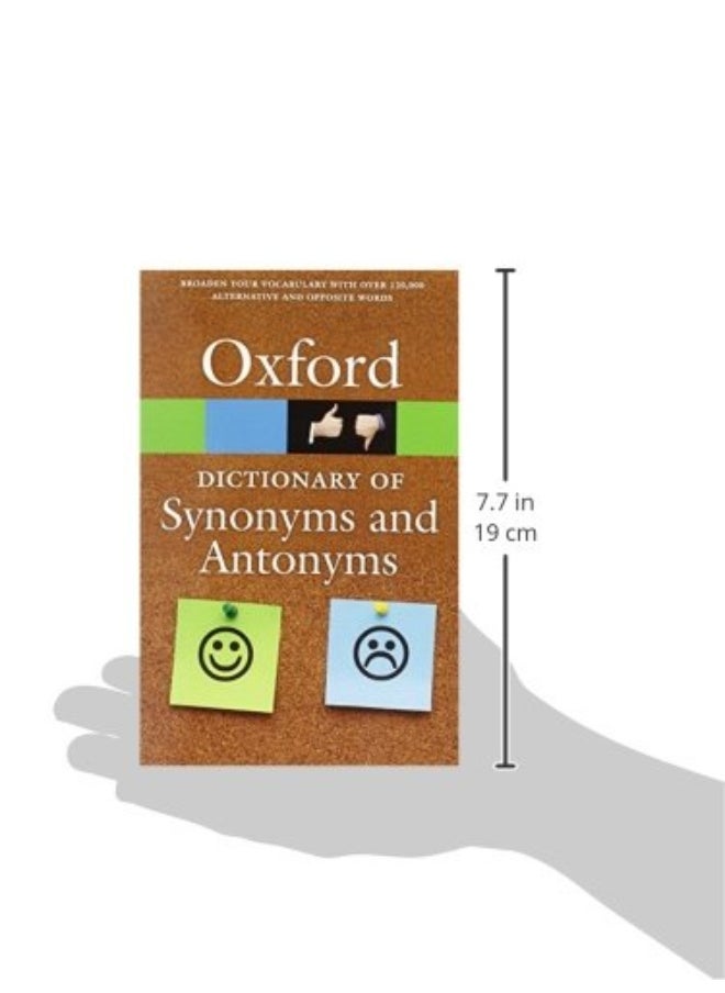 Oxford Dictionary Synonyms & Antonyms 3rd Edition  - Image 3