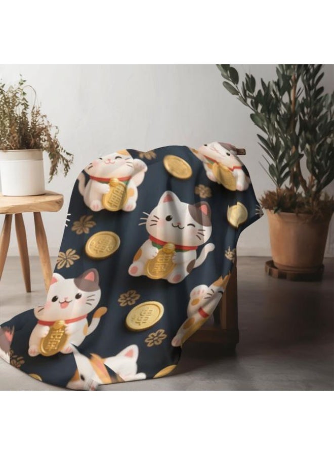 عام بطانية رقيقة من الفانيلا الكرتونية للأطفال والرضع (دافئة ومريحة، ومناسبة للنوم والألعاب) 70 سم * 100 سم - Image 4