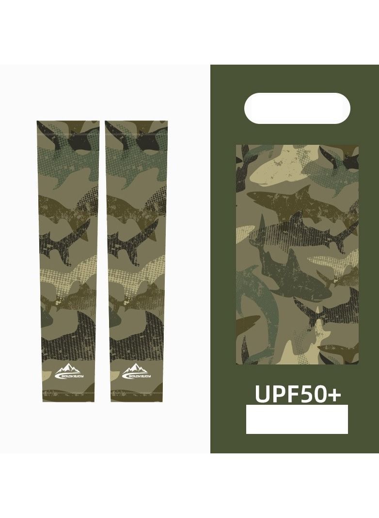 Golovejoy أكمام واقية من الشمس للرجال للدراجات الهوائية في الهواء الطلق، تسلق الجبال، الصيد