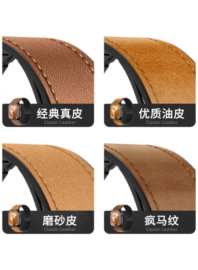 Tinker Leather Watch Band Compatible With Huawei Watch Gt4, Gt3 Pro, Gt2, Watch 4 Pro, Watch 3, New Men's And Women's Watch Band - Image 3