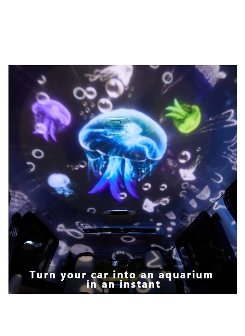 Y&D Ocean Star Sky Night Light Projector for Kid, Kids Constellation Galaxy Projector, 360 Degree Rotating Nebula Starry Projection Lamp  - Image 5