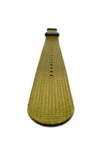 Da Luca Ballistic Nylon Military Watch Strap - Olive (PVD Buckle) : 20mm - Image 4