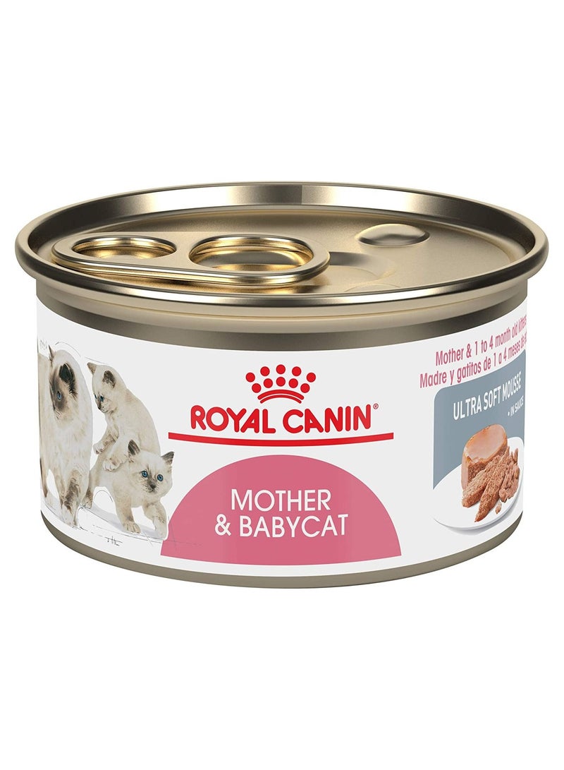 رويال كانين علب الطعام الرطب للأم والطفل 195 جرام عبوة من 12 قطعة - Image 1