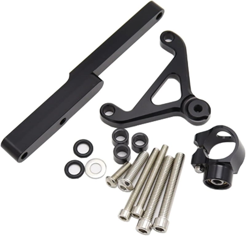 CNC Motorcycle Steering Stabilizer Damper Bracket Black For CB1000R CB1000 - Image 1