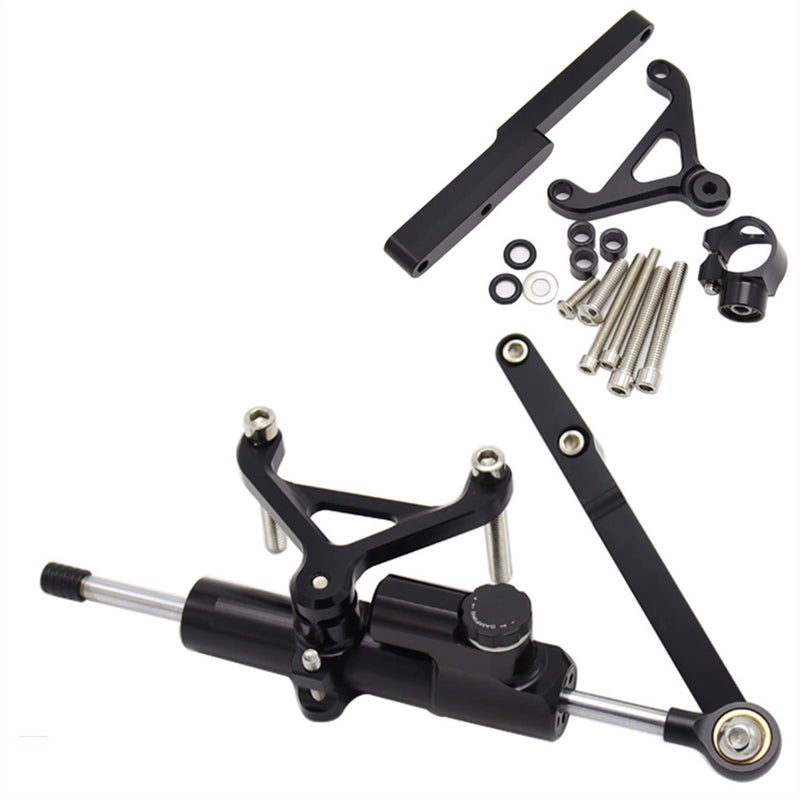 CNC Motorcycle Steering Stabilizer Damper Bracket Black For CB1000R CB1000 - Image 3