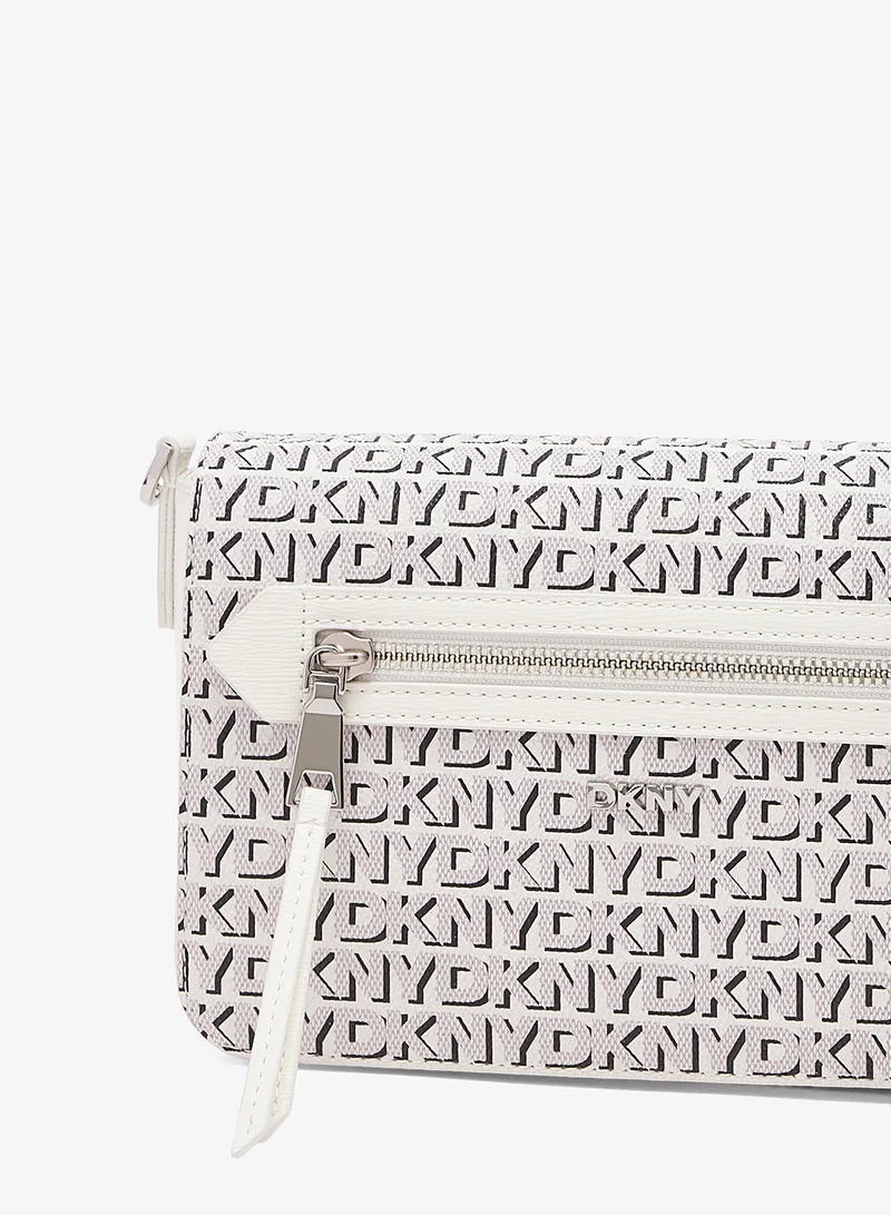 DKNY  Bryant Ave Medium Flap Crossbody for Women | Best Price UAE