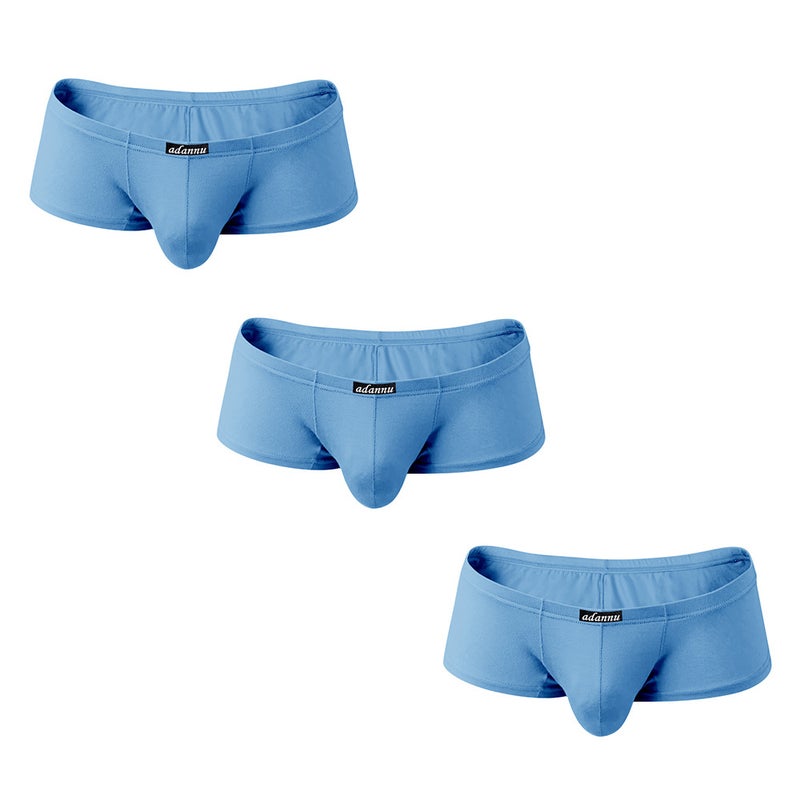 Men's Modal Boxer Briefs with Soft Narrow Waistband - AD741 - Image 4