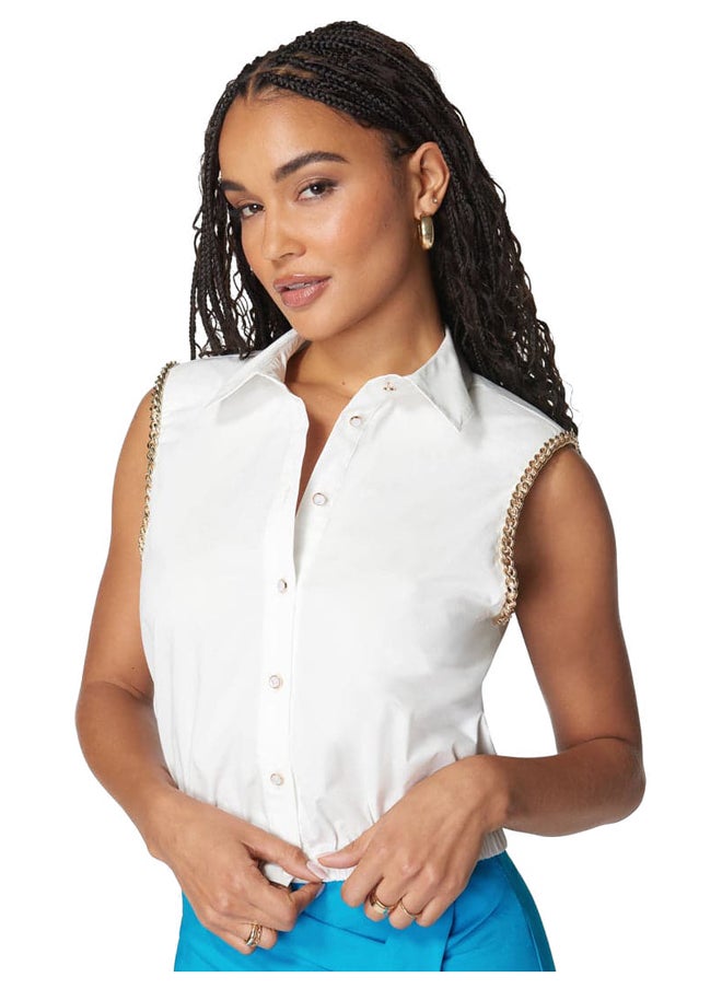 bebe OPEN KNIT BALLOON SLEEVE 2 PIECE SWEATER SET  - Image 5
