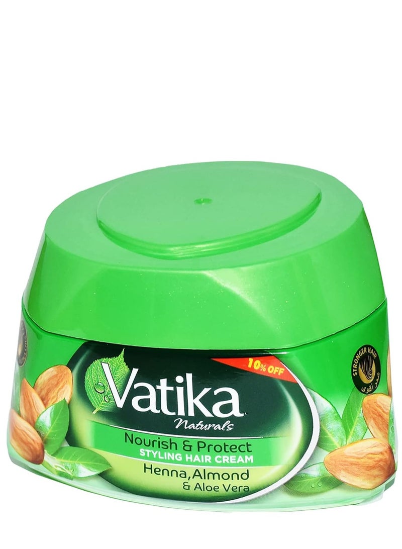 فاتيكا كريم تصفيف الشعر دابر فاتيكا نوريش بروتيكت بالحناء واللوز والصبار - Image 1