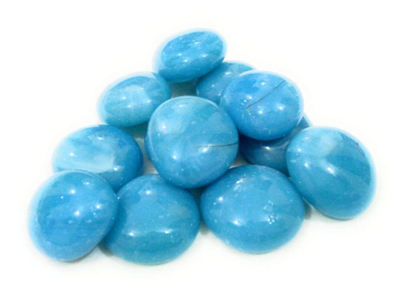 Decorative Glass Pebbles Set of 40 PCS