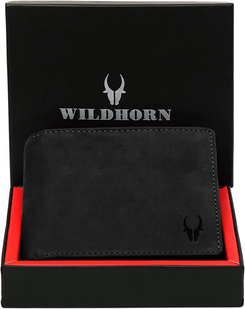 WildHorn Men's Leather Wallet LEATHER WALLET - Image 1