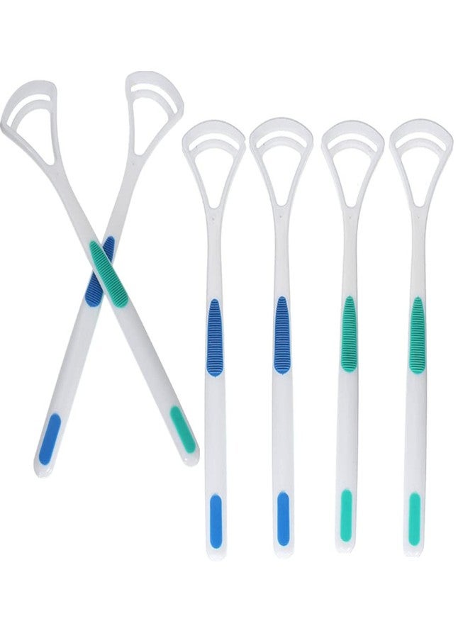 SeeFDENT 6 PCS Tongue Scraper Cleaner Tongue Coating Brush Oral Cleaning Tools - Image 1