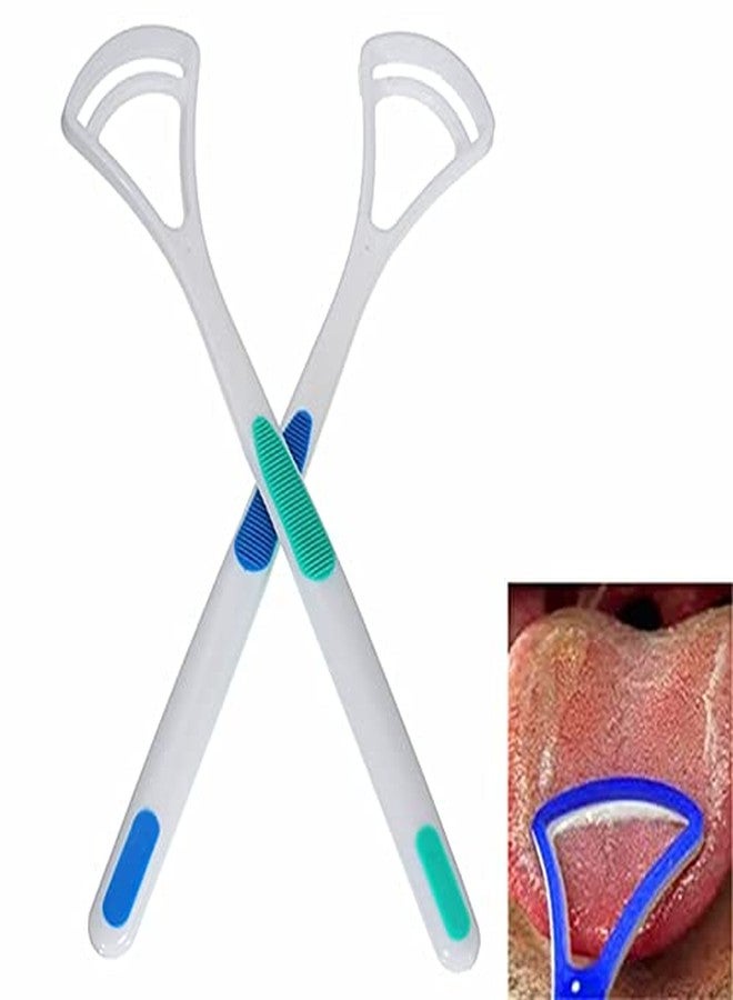 SeeFDENT 6 PCS Tongue Scraper Cleaner Tongue Coating Brush Oral Cleaning Tools - Image 3