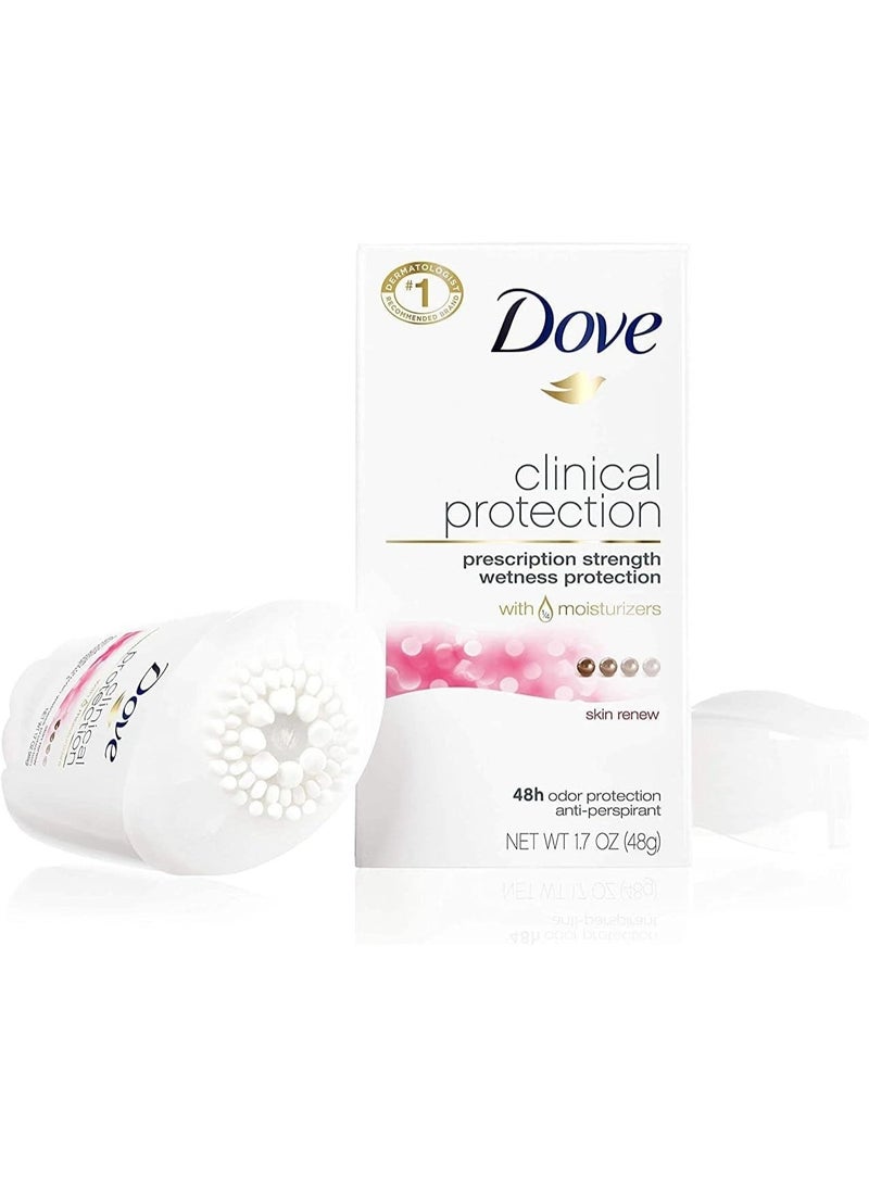 دوف مضاد للتعرق الحماية السريرية - تجديد البشرة - 48 جم - Image 2