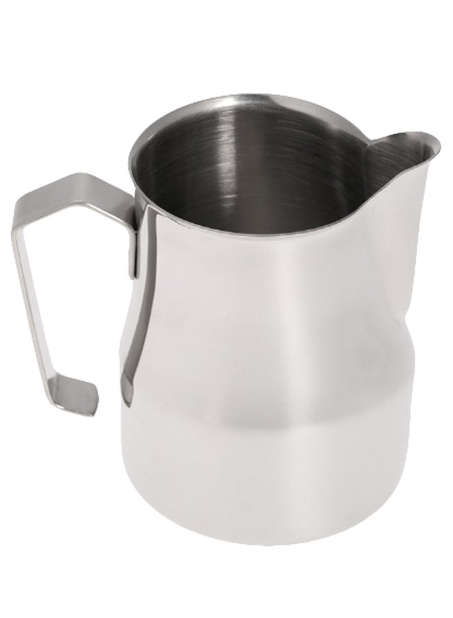 NIBEMINENT Milk Frother Pitcher Cup Silver - Image 2