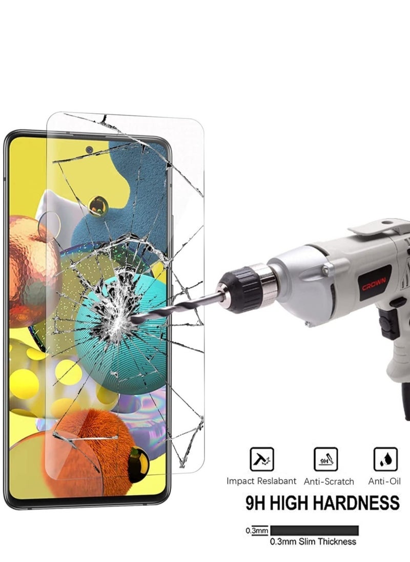 JAJEEK [1+2] Case for Samsung Galaxy A23 4G with Tempered Glass Screen Protector (2 Pcs) Clear Gradient Soft TPU Bumper Slim Shockproof Protective Cover (Galaxy A23 4G, Clear) - Image 5