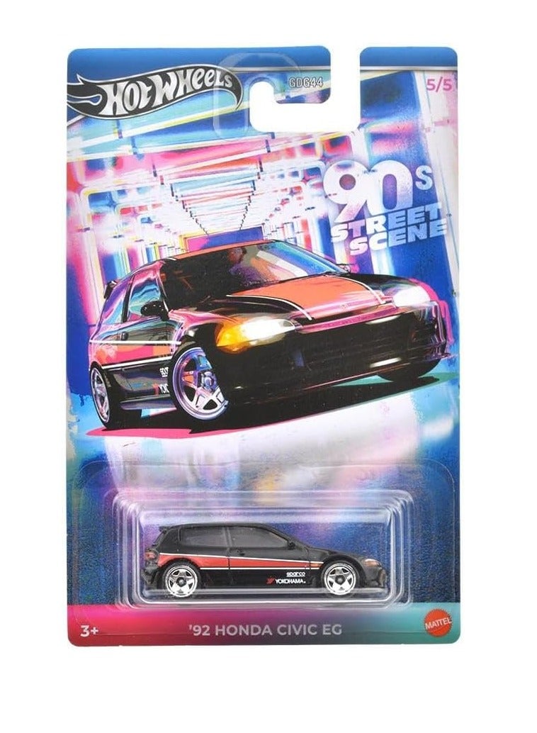 هوت ويلز سيارات مشهد شارع لار رقم 90، هوندا سيفيك EC JCB56 رقم 92 - Image 1