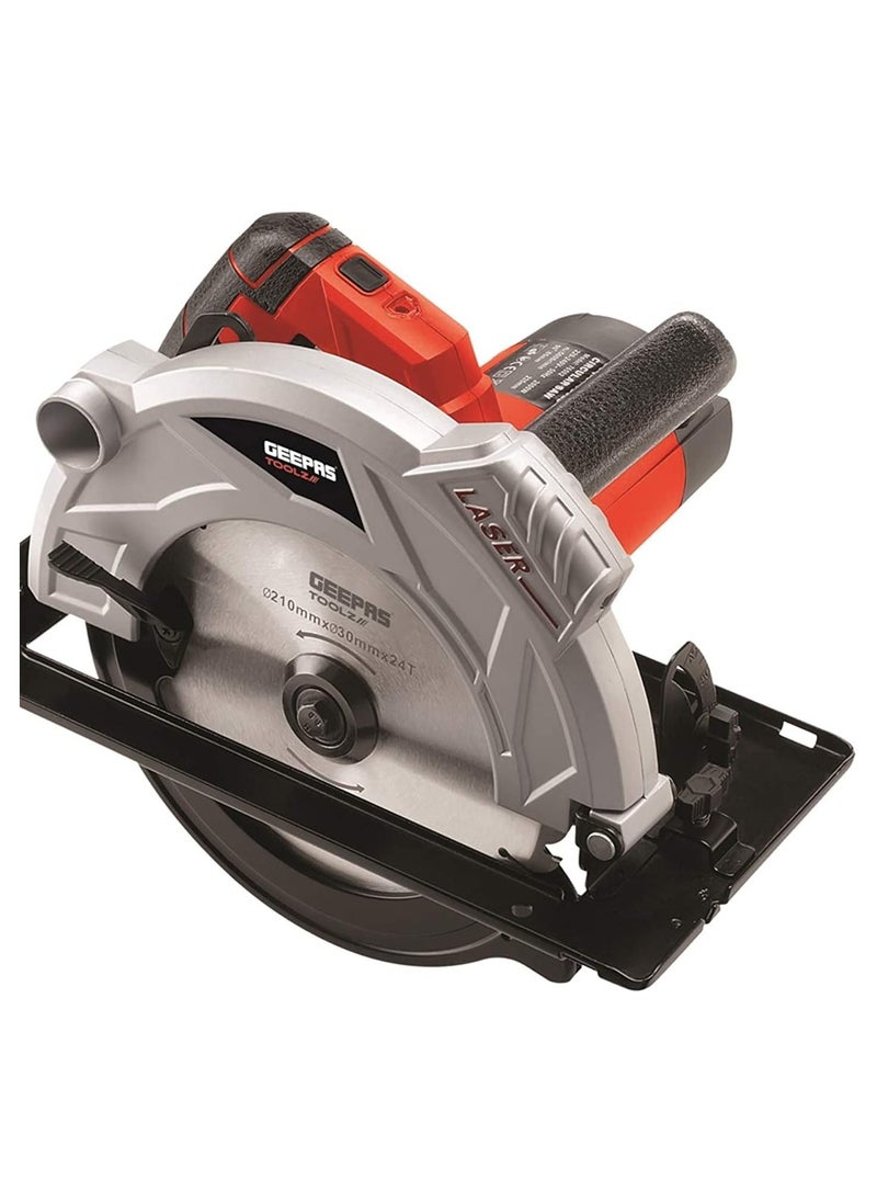 GEEPAS Geepas Circular Saw, 235 mm, Gcs2000  - Image 1