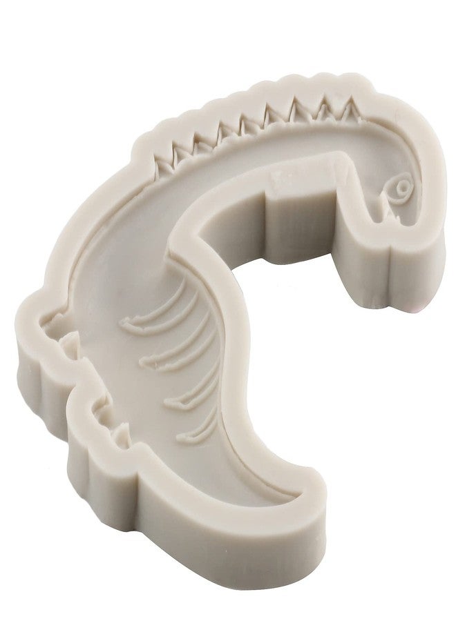 Sijiangmold Dinosaur Fondant Silicone Molds For Dinosaur Cake Decorating Chocolate Candy Cupcake Topper Polymer Clay Set Of 6 - Image 5